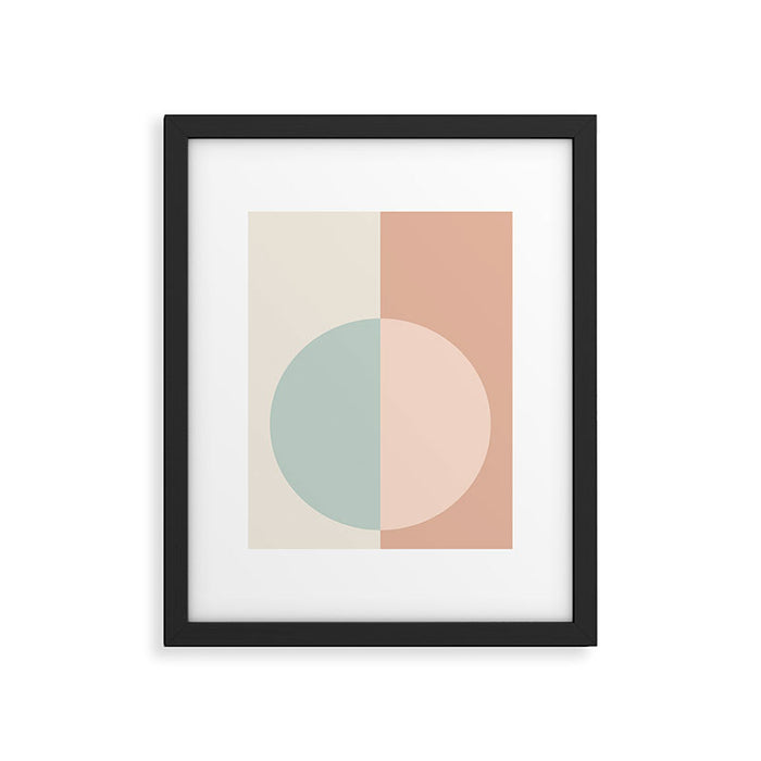 Color Block Abstract VI Framed Art Print Gallery Image 1
