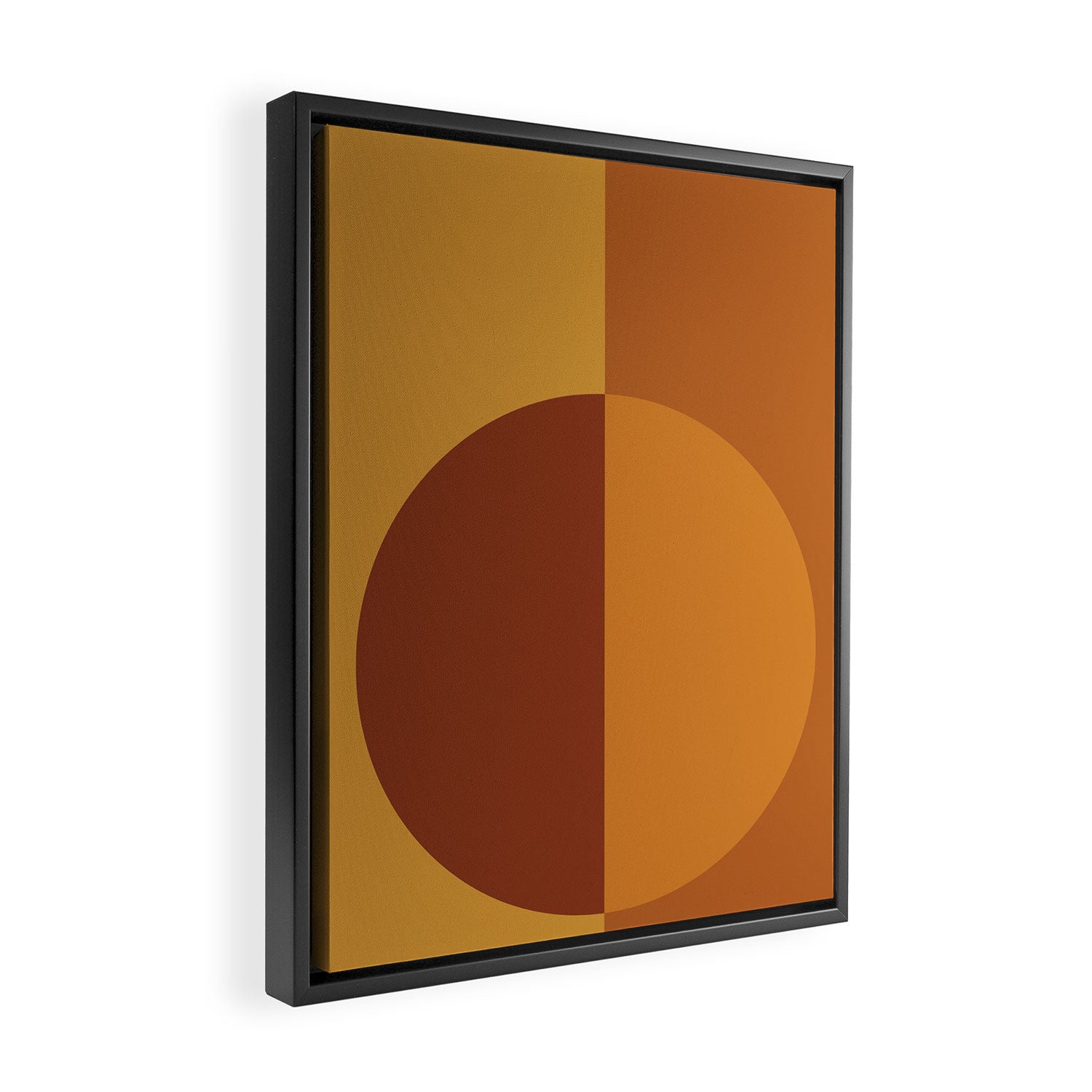Color Block Abstract VIII Framed Canvas Print Gallery Image 2