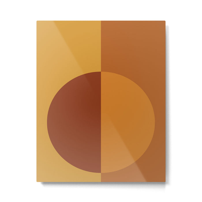 Color Block Abstract VIII Metal Print Gallery Image 1