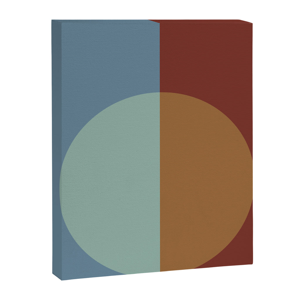 Color Block Abstract X Canvas Print Gallery Image 8