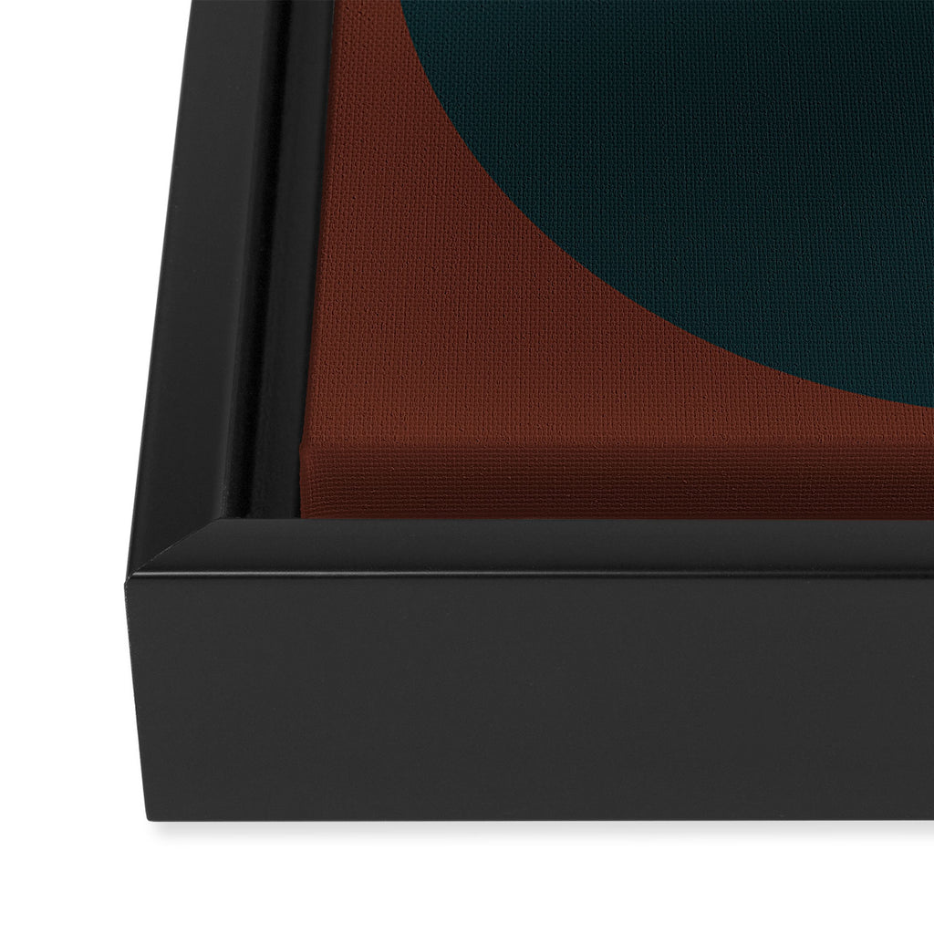 Color Block Abstract XI Framed Canvas Print Gallery Image 3