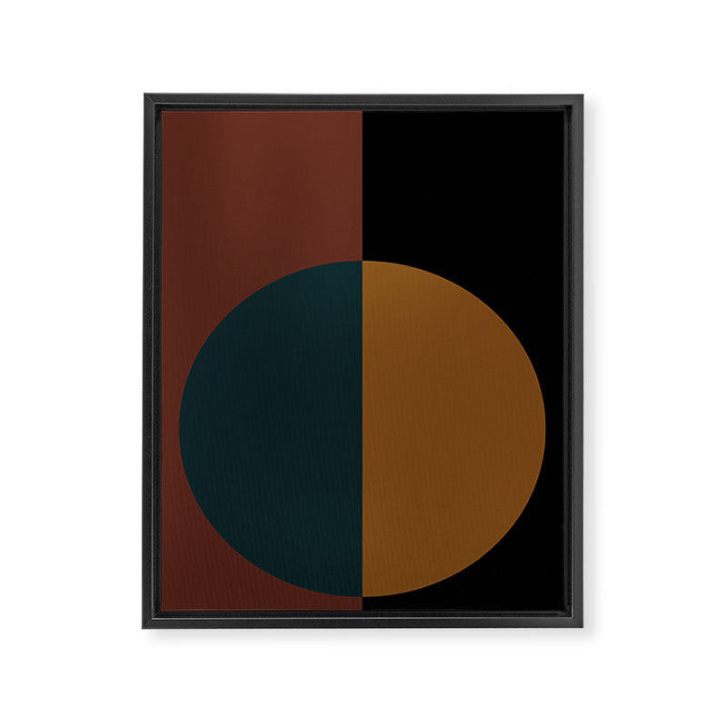 Color Block Abstract XI Framed Canvas Print Gallery Image 8