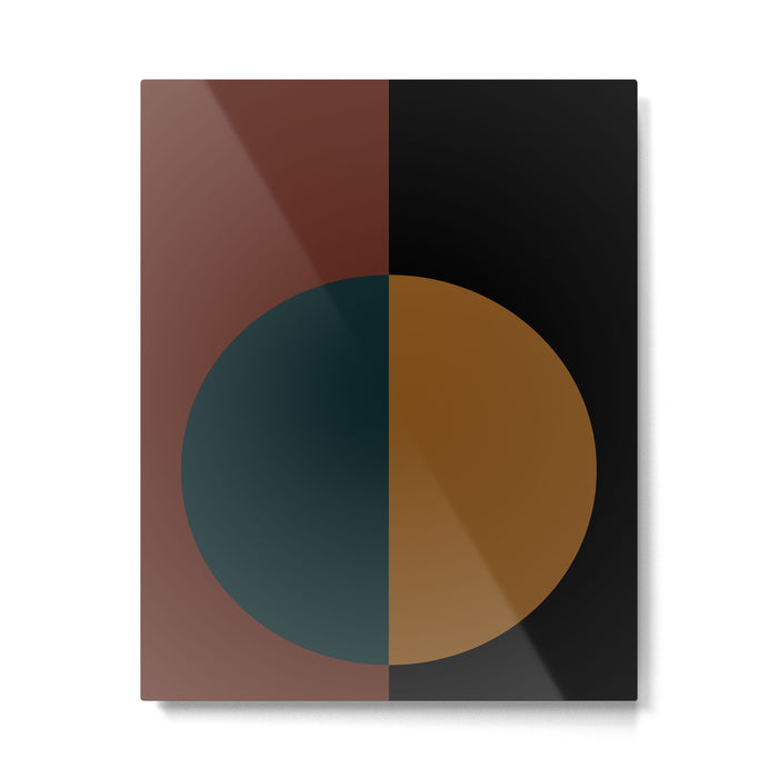 Color Block Abstract XI Metal Print Gallery Image 1