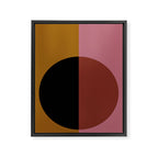 Color Block Abstract XII Framed Canvas Print Gallery Image 8