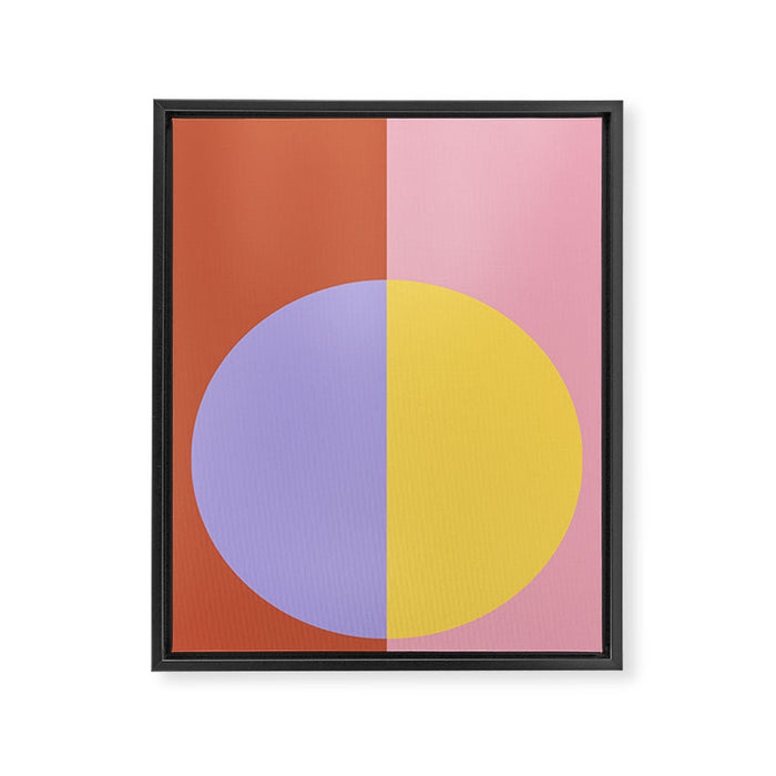 Color Block Abstract XIII Framed Canvas Print Gallery Image 1