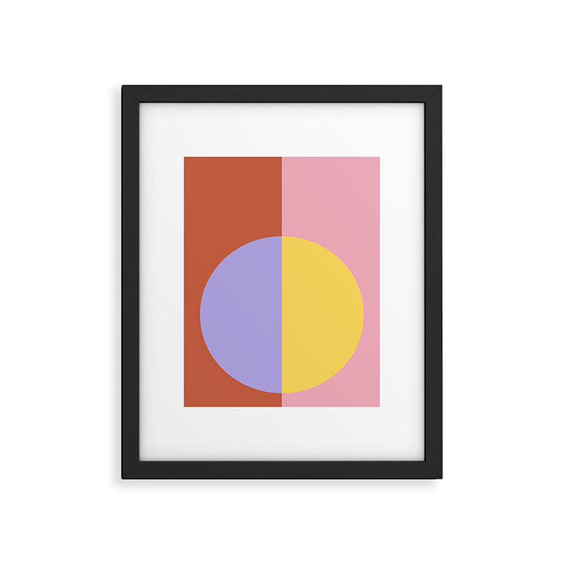 Color Block Abstract XIII Framed Art Print Gallery Image 4