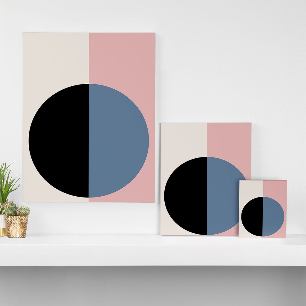 Color Block Abstract XVI Canvas Print Gallery Image 3