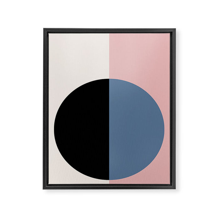 Color Block Abstract XVI Framed Canvas Print Gallery Image 1