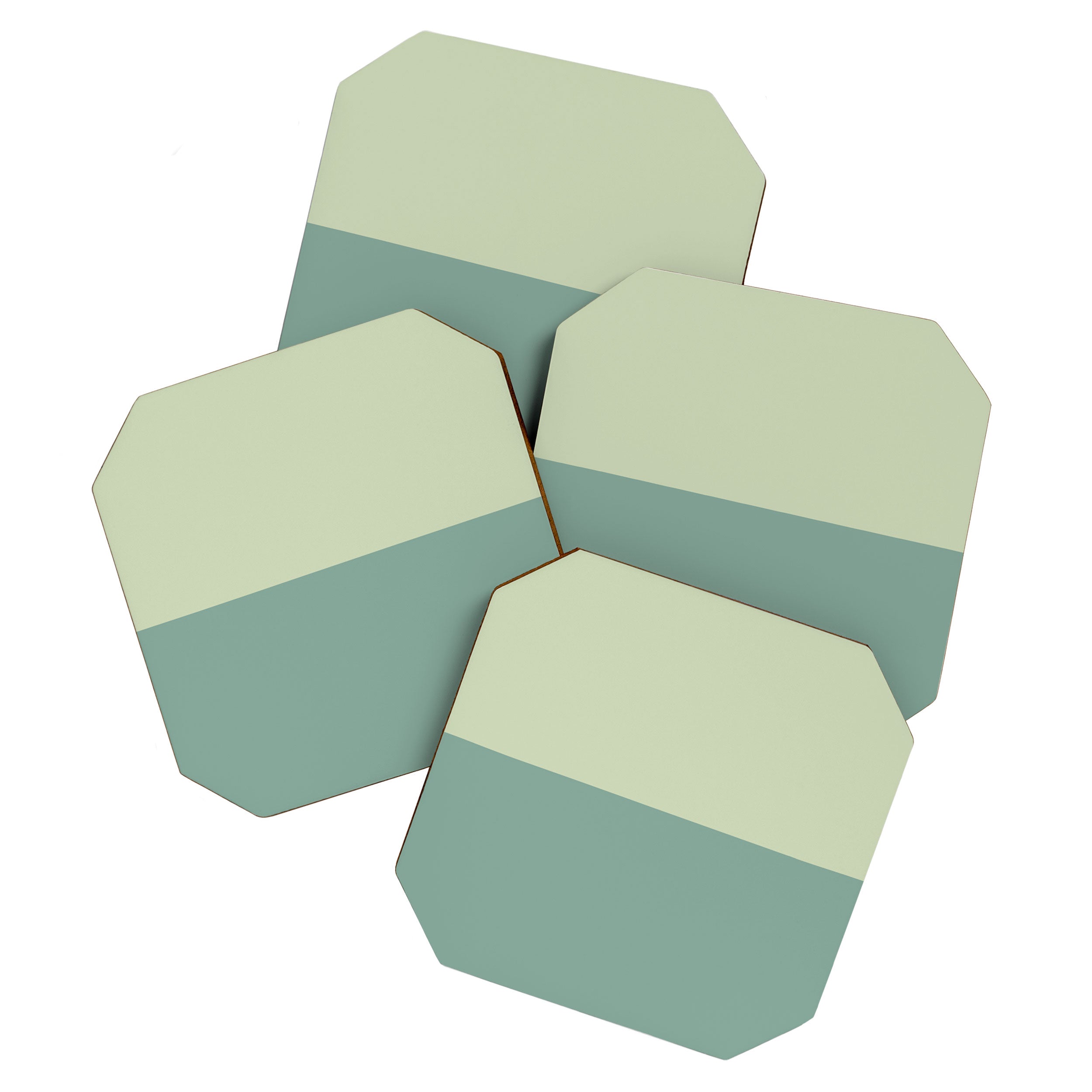 Color Block Abstract XXIII Coaster Gallery Image 1