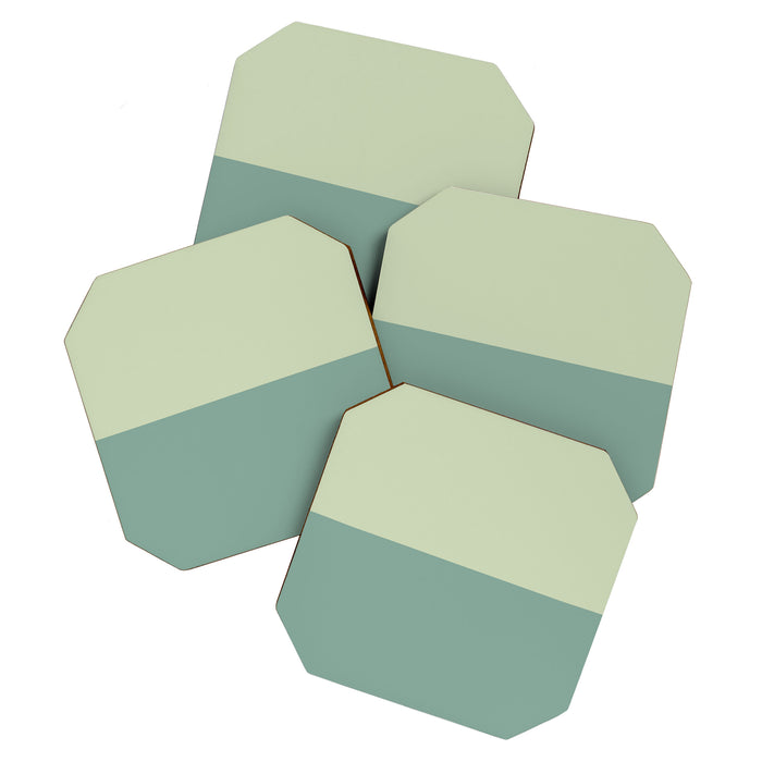 Color Block Abstract XXIII Coaster Gallery Image 1