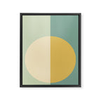 Color Block Abstract XXIII Framed Canvas Print Gallery Image 8