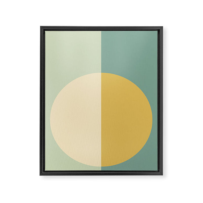 Color Block Abstract XXIII Framed Canvas Print Gallery Image 1
