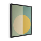 Color Block Abstract XXIII Framed Canvas Print Gallery Image 2