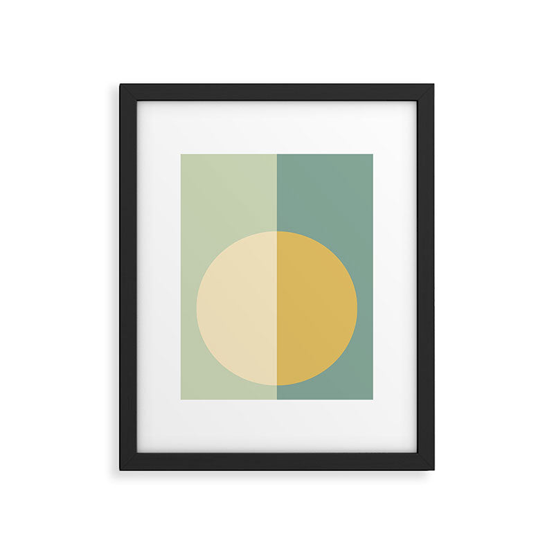 Color Block Abstract XXIII Framed Art Print Gallery Image 6