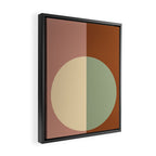 Color Block Abstract XXIV Framed Canvas Print Gallery Image 2