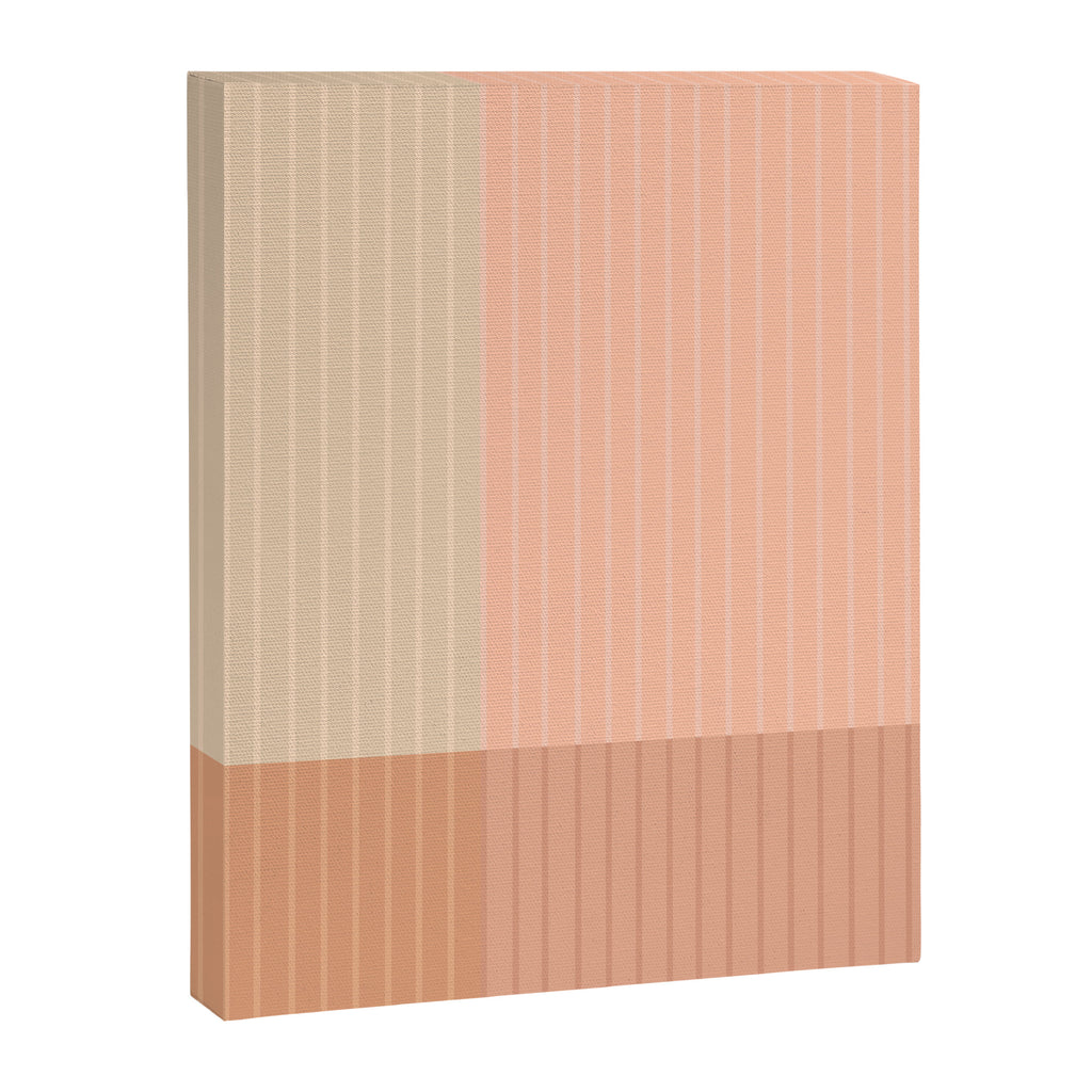 Color Block Line Abstract II Vintage Neutral Canvas Print Gallery Image 8