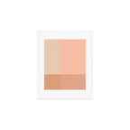 Color Block Line Abstract II Vintage Neutral Art Print Gallery Image 1