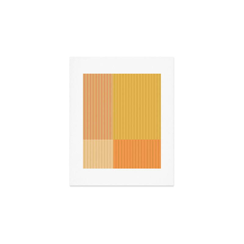 Color Block Line Abstract IV Boho Western Art Print Gallery Image 1