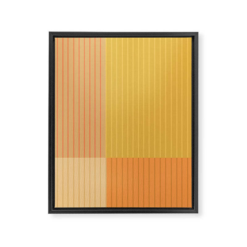 Color Block Line Abstract IV Boho Western Framed Canvas Print Gallery Image 8