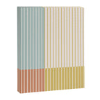 Color Block Line Abstract IX Coastal Beachy Canvas Print Gallery Image 8