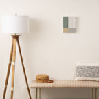 Color Block Line Abstract LXXX Canvas Print Gallery Image 2