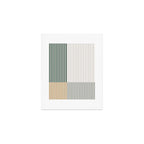 Color Block Line Abstract LXXX Art Print Gallery Image 1