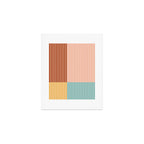 Color Block Line Abstract VI Art Print Gallery Image 1