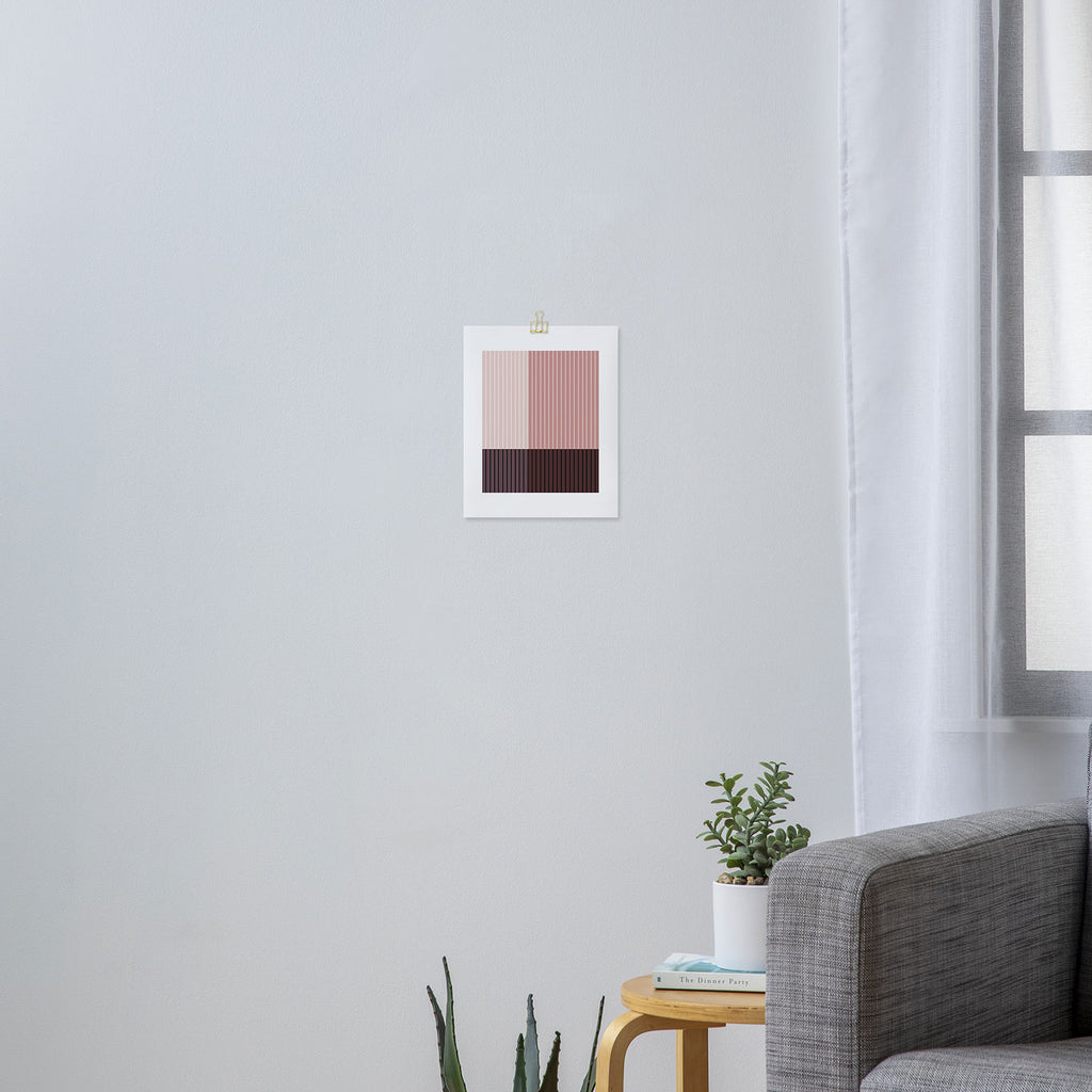 Color Block Line Abstract XI Art Print Gallery Image 3