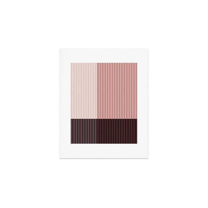 Color Block Line Abstract XI Art Print Gallery Image 1
