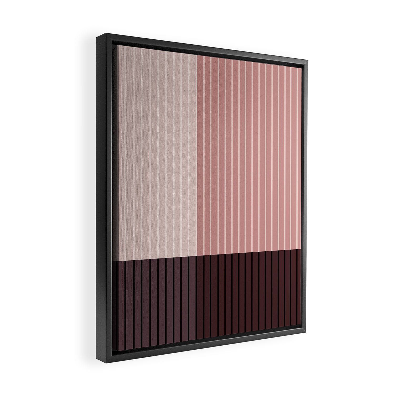 Color Block Line Abstract XI Framed Canvas Print Gallery Image 2