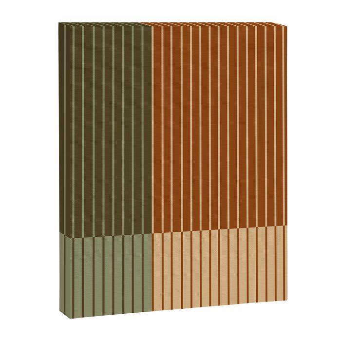 Color Block Line Abstract XIV Canvas Print Gallery Image 1