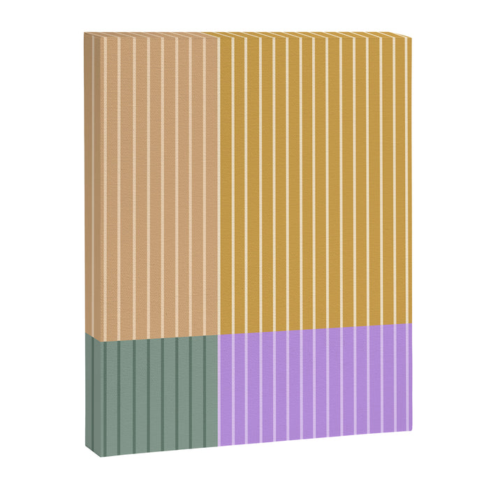Color Block Line Abstract XLIII Canvas Print Gallery Image 1