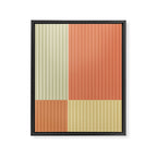 Color Block Line Abstract XLVII Framed Canvas Print Gallery Image 8