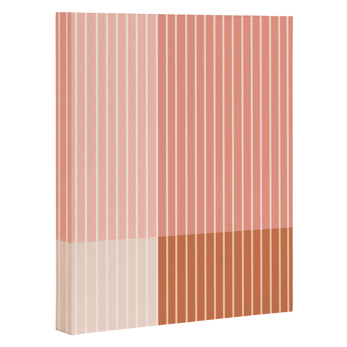 Color Block Line Abstract XVI Canvas Print Gallery Image 1