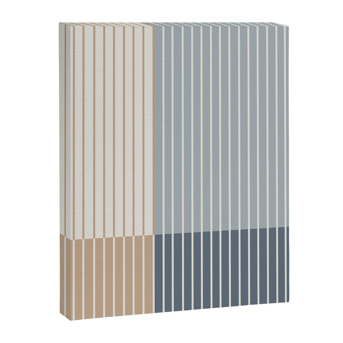 Color Block Line Abstract XVII Canvas Print Gallery Image 1