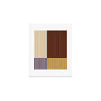 Color Block Line Abstract XVIII Art Print Gallery Image 1