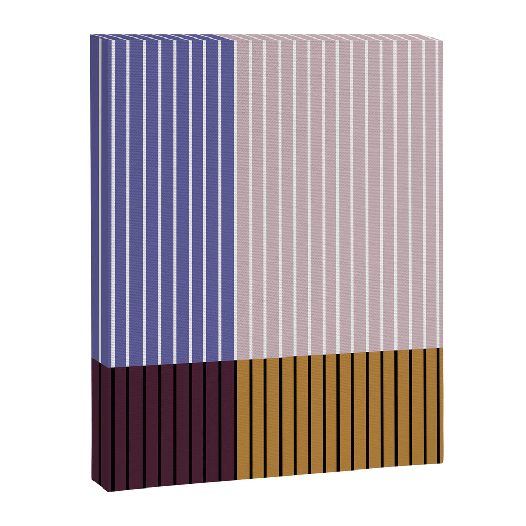 Color Block Line Abstract XX Canvas Print Gallery Image 8