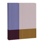 Color Block Line Abstract XX Canvas Print Gallery Image 8