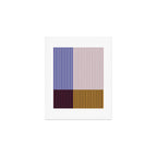 Color Block Line Abstract XX Art Print Gallery Image 1
