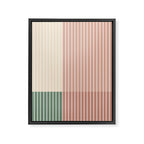 Color Block Line Abstract XXIII Framed Canvas Print Gallery Image 8