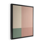 Color Block Line Abstract XXIII Framed Canvas Print Gallery Image 2