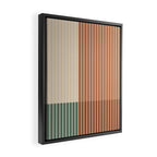 Color Block Line Abstract XXVII Framed Canvas Print Gallery Image 2
