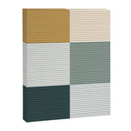 Color Block Line Pattern II Canvas Print Gallery Image 8