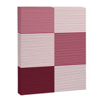 Color Block Line Pattern XVII Canvas Print Gallery Image 8
