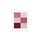 Color Block Line Pattern XVII Art Print Gallery Image 1