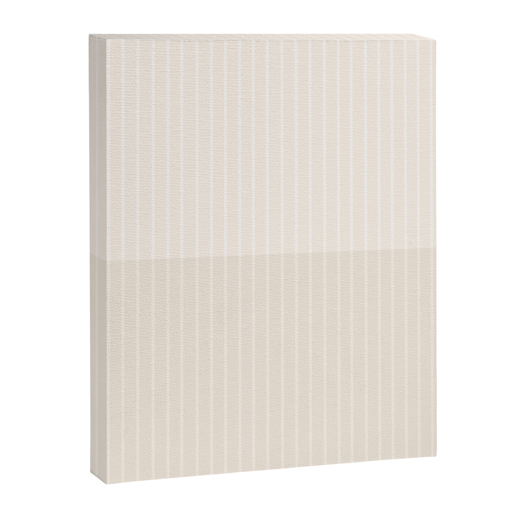 Color Block Lines IX Subtle Off White Canvas Print Gallery Image 8