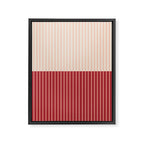 Color Block Lines VII Framed Canvas Print Gallery Image 8