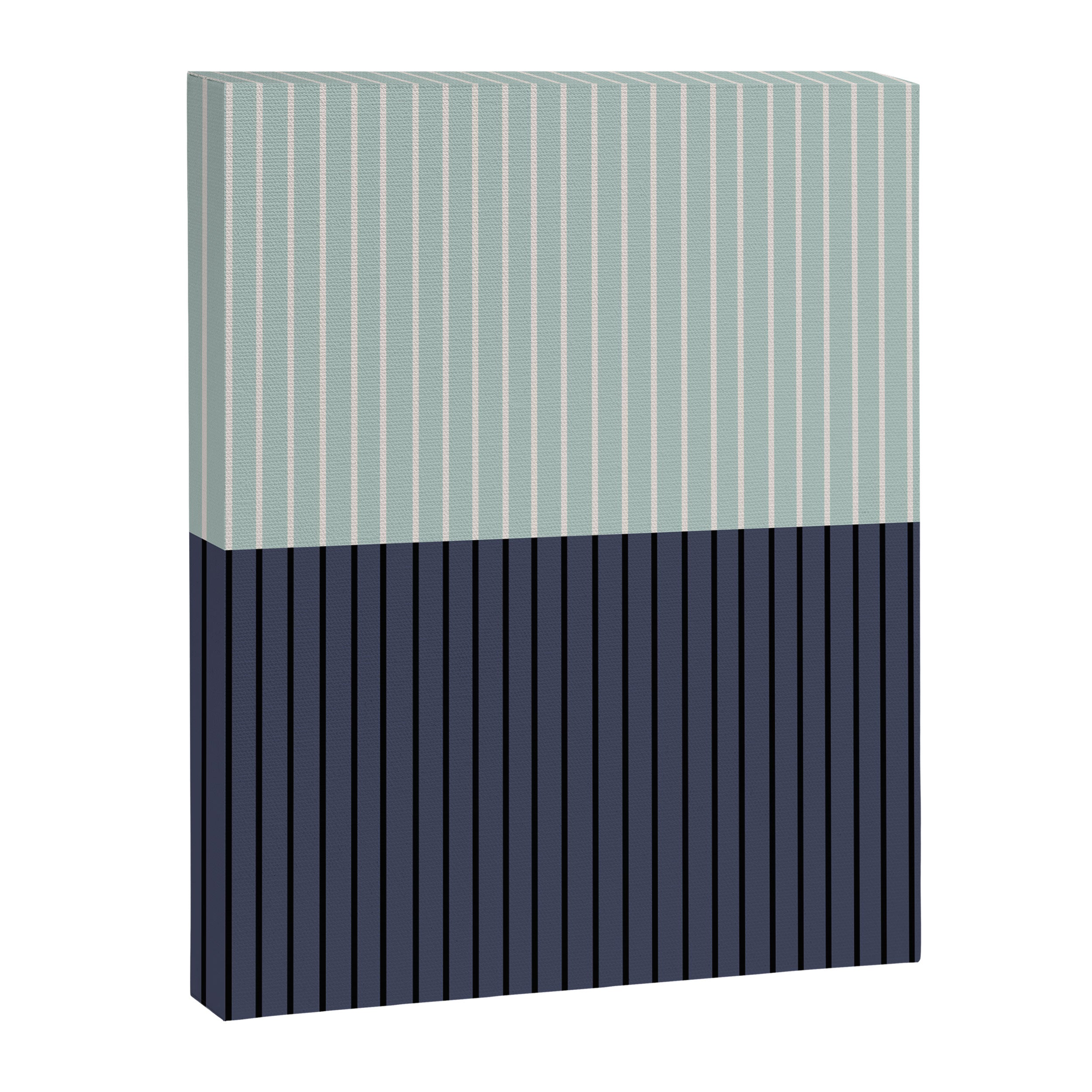 Color Block Lines XI Canvas Print Gallery Image 8