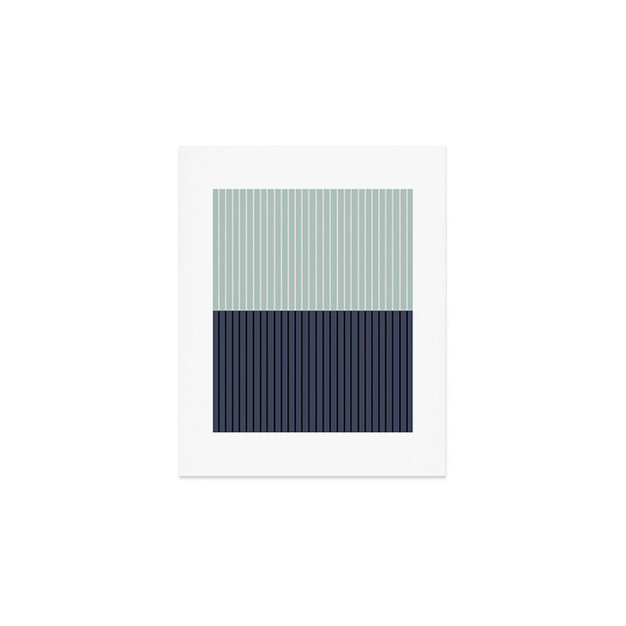 Color Block Lines XI Art Print Gallery Image 1