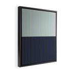 Color Block Lines XI Framed Canvas Print Gallery Image 2